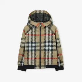博百利/Burberry 格纹连帽外套 80693361
