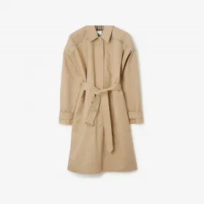 博百利/Burberry 束带设计棉质轻便大衣 80711231