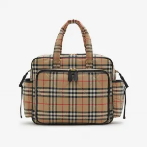 博百利/Burberry 绗缝尼龙母婴换洗包 80726071
