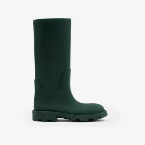 博百利/Burberry Marsh 橡胶高筒靴 (藤蔓绿) - 男士 80754581