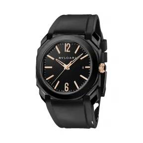 宝格丽/Bvlgari Octo Solotempo系列 玫瑰金手表 102581 BGO41BBSVD