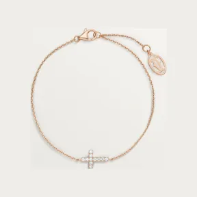 卡地亚/Cartier B6040200 - Symbol手链 18K玫瑰金 - 玫瑰金 钻石