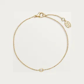 卡地亚/Cartier B6045617 - Cartier d'Amour手链 镶嵌圆形明亮式切割钻石 迷你款 18K黄金 - 黄金 钻石