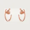 卡地亚/Cartier B8301234 - Juste un Clou圈形耳环 小号款 18K玫瑰金 - 玫瑰金