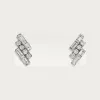 卡地亚/Cartier N8515094 - Reflection de Cartier耳环 18K白金 - 白金 钻石