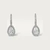 卡地亚/Cartier N8515112 - Cartier Destinée垂坠式耳环 镶嵌2颗梨形切割钻石 铺镶钻石 铂金 -  铂金 钻石