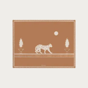 卡地亚/Cartier OG001169 - Panthère de Cartier卡地亚猎豹毛毯 - 美利奴羊毛与羊绒