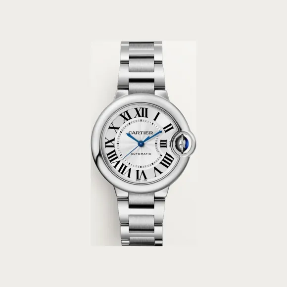 卡地亚/Cartier WSBB0044 - Ballon Bleu de Cartier卡地亚蓝气球腕表 33毫米 精钢 自动上链 - 33毫米 自动上链机械机芯 精钢