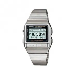 卡西欧/Casio Data Bank 系列 塑料 33 MM x 39 MM 石英机芯 男表 DB-380-1D