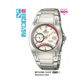 卡西欧/Casio ANALOGUE系列  钢 男表 EF-319D-7