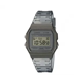 卡西欧/Casio Casio系列 金属 33 MM x 38 MM 石英机芯 中性表 F-91WS-8E