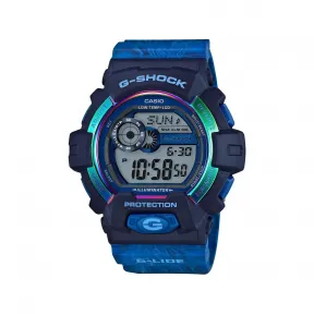 卡西欧/Casio G-Lide系列 53 MM 石英机芯 不锈钢 塑料（亚克力） 男士手表GLS8900AR2E