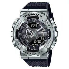 卡西欧/Casio G-SHOCK 金属表壳 防水防震防磁运动男表GM-110-1APR