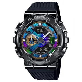 卡西欧/Casio G-SHOCK 金属表壳 防水防震防磁运动时尚表款 GM-110B-1APR