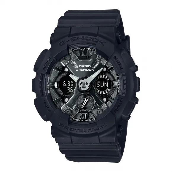 卡西欧/Casio G-SHOCK G-SHOCK 女性系列 小型化表盘运动防震防水手表GMA-S120MF