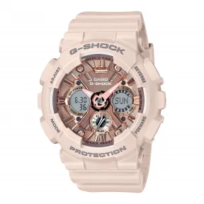 卡西欧/Casio G-SHOCK G-SHOCK 女性系列 小型化表盘运动防震防水手表GMA-S120MF
