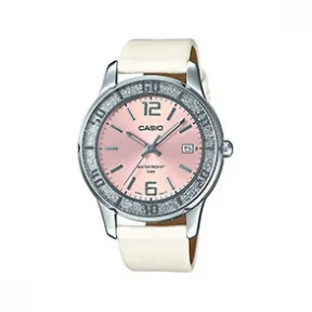 卡西欧/Casio ANALOGUE系列 金属 37 MM x 37 MM 石英机芯 女表 LTP-1359SL-4