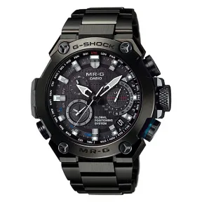 卡西欧/Casio G-SHOCK MR-G系列 强韧外观 颠覆之作 人造蓝宝石玻璃镜面 防水防震六局电波太阳能动力男表MRG-G1000B