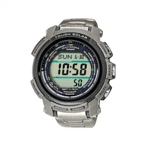 卡西欧/Casio Pro-Trek系列系列 51 MM 石英机芯 塑料（亚克力） 男士手表PRW2000T7E