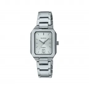 卡西欧/Casio SHEEN 系列 31.6 × 23.5 MM 精钢 女表 SHE-4555D-7AUPR