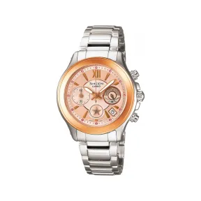 卡西欧/Casio Sheen 系列 石英机芯 女表 SHN-5509SG-9A