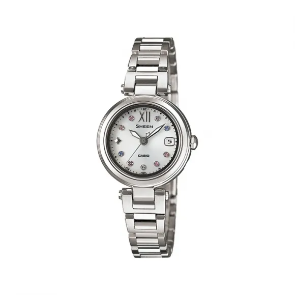 卡西欧/Casio Sheen 系列 太阳电能机芯 女表 SHW-1504D-7A