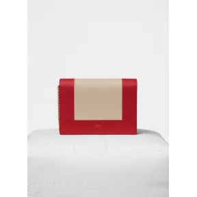 思琳/Celine  Frame光滑小羊皮链条晚装手包 107773AO4.27SK