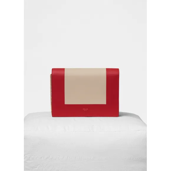 思琳/Celine  Frame光滑小羊皮链条晚装手包 107773AO4.27SK