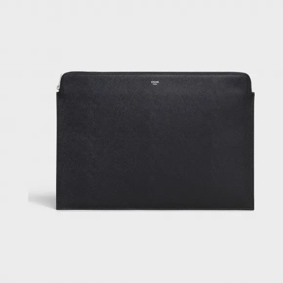 思琳/Celine 男士 粒面小牛皮文件夹 10B593BEN.38SI