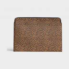 思琳/Celine 女士 豹纹印花粒面小牛皮文件夹 10B593BNV.19BB