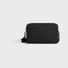 思琳/Celine 男士 通体提花中号邮差包 197202EKF.38SI