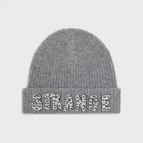 思琳/Celine 男士 艺术家刺绣帽 / 毛灰色 2A30R934O.09GR