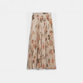 思琳/Celine 太阳褶桑蚕丝乔其纱长裙 2J369391P.03BH.34