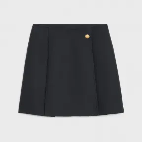 思琳/Celine 羊毛华达呢和马海毛裹身裙 2J462523K.38NO