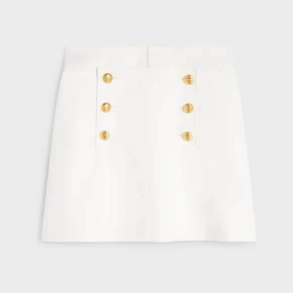 思琳/Celine 女士 YACHTING棉质斜纹秋千裙 2J659489J.01BC.34