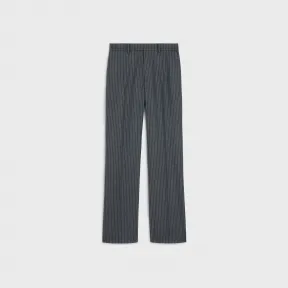 思琳/Celine 条纹法兰绒斜纹喇叭裤 2P585920C.10CR.34
