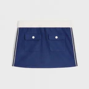 思琳/Celine 纹理平纹针织迷你裙 2Z479186V.07OW