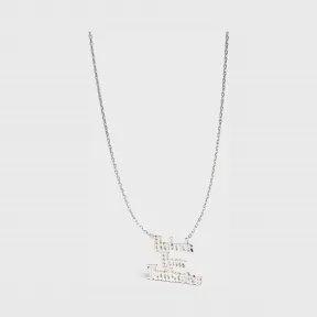 思琳/Celine 男士 Unlock Your Fantasies 标准纯银项链 46R926SIL.36SI