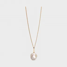 思琳/Celine 女士 CELINE Separables Baroque 金色饰面黄铜和养殖珍珠吊坠 46S156BPA.01GI