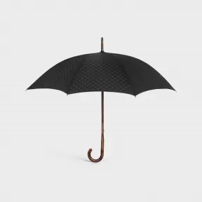 思琳/Celine 女士 TRIOMPHE提花织物雨伞 4M2132AGR.38SI