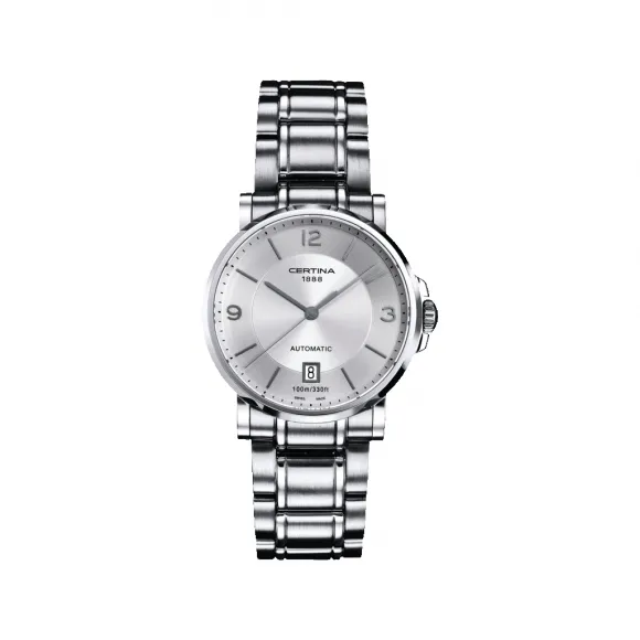 雪铁纳/Certina DS Caimano 卡门系列自动腕表 38.00 MM 316L 精钢 自动机械机芯 男表 C017.407.11.037.00