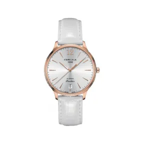 雪铁纳/Certina DS Dream 梦想系列 38.00 MM 带有 PVD 涂层的 316L 精钢 石英机芯 女表 C021.810.36.037.00