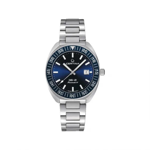 雪铁纳/Certina DS-2 41.1MM 316L精钢|316L精钢 自动机械机芯 男表 C024.607.11.041.02