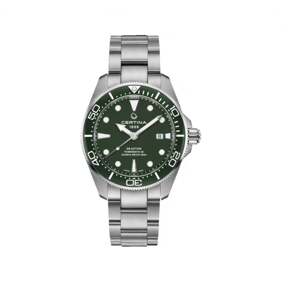 雪铁纳/Certina 动能系列潜水 43MM 316L精钢 自动机械机芯  C032.607.11.091.00