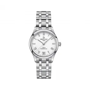 雪铁纳/Certina DS-8 星悦系列劲能80女士腕表 31.50 MM 316L 精钢 自动机械机芯 女表 C033.207.11.013.00