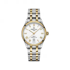 雪铁纳/Certina DS-8 Powermatic 80 星悦系列劲能80系列腕表 39.00 MM 带有 PVD 涂层的 316L 精钢 自动机械机芯 男表 C033.407.22.013.00