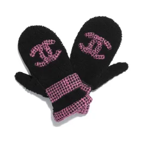 香奈儿/Chanel 黑与粉红. 连指手套 AA0744_X13001_C2054