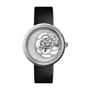 香奈儿/Chanel MADEMOISELLE PRIVÉ系列“镂空山茶花”表盘腕表 - H5945