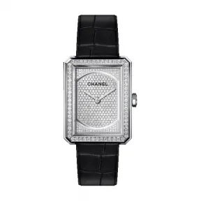 香奈儿/Chanel 白18K金表壳  石英机芯 BOY·FRIEND腕表 - H6674