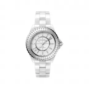 香奈儿/Chanel J12 BAGUETTE DIAMOND BEZEL CALIBER 12.1腕表 38MM - H7431